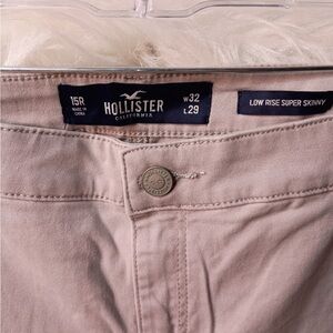 Hollister Taupe Super Skinny Jeans